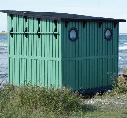 Badehuse ved Vestre Strand