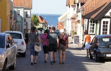Citywalk in medieval Aeroeskoebing