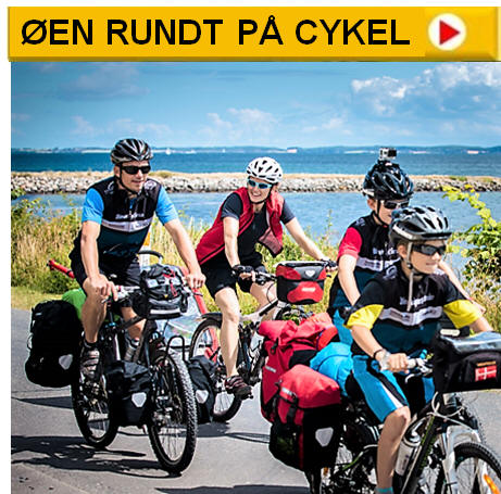 ÆRØ RUNDT PÅ CYKEL